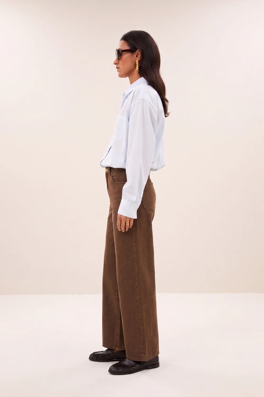 Chemise Lise bleu ciel