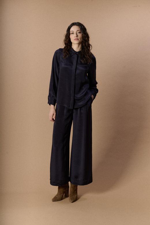 Chemise Manon bleue