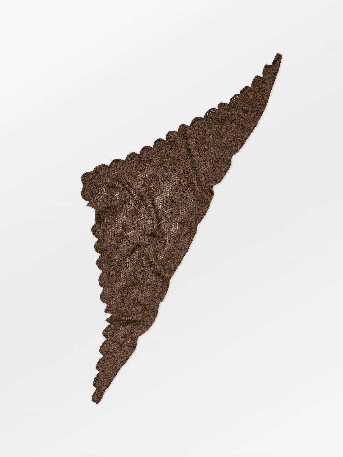 Echarpe triangle Opany chocolat