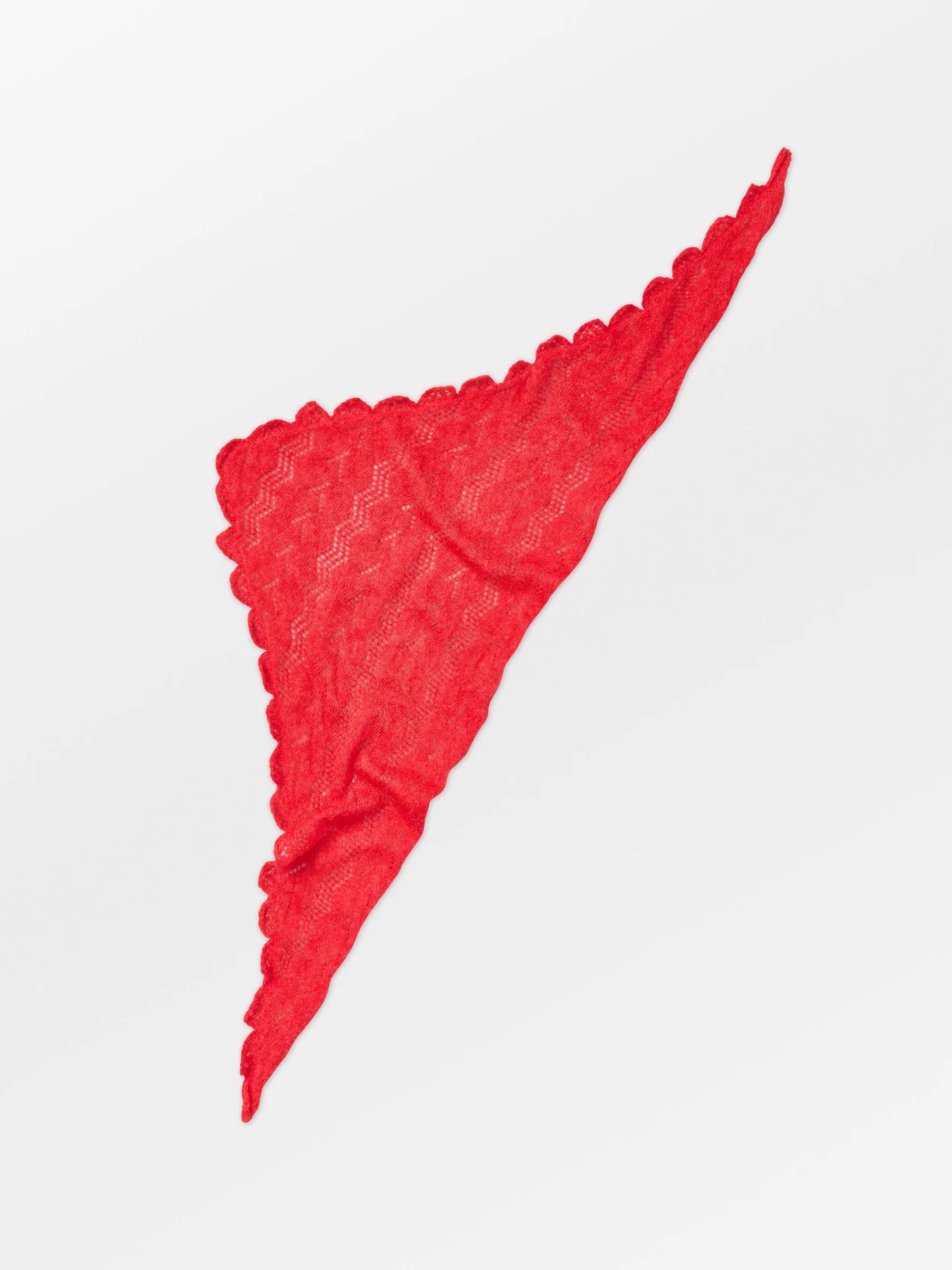 Echarpe triangle Opany rouge
