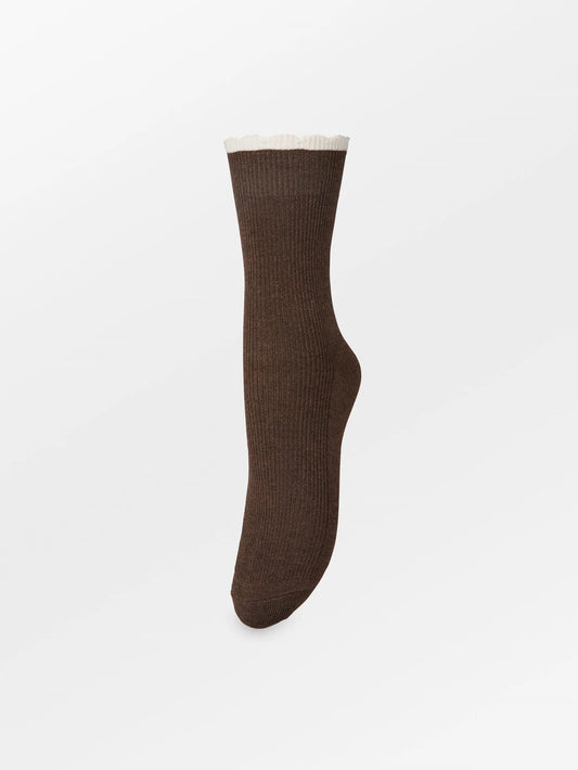 Chaussettes Talula marron