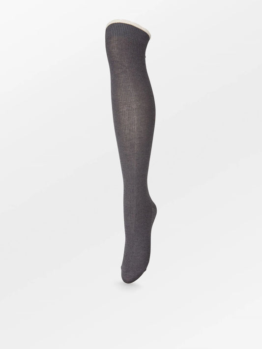 Chaussettes hautes Talula grises