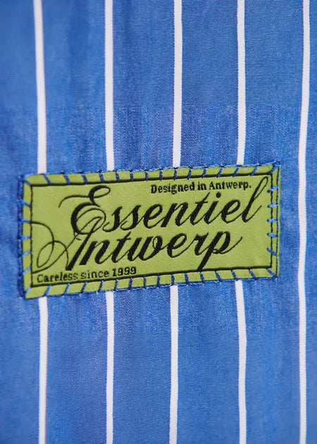 Chemise Kacao rayée bleue