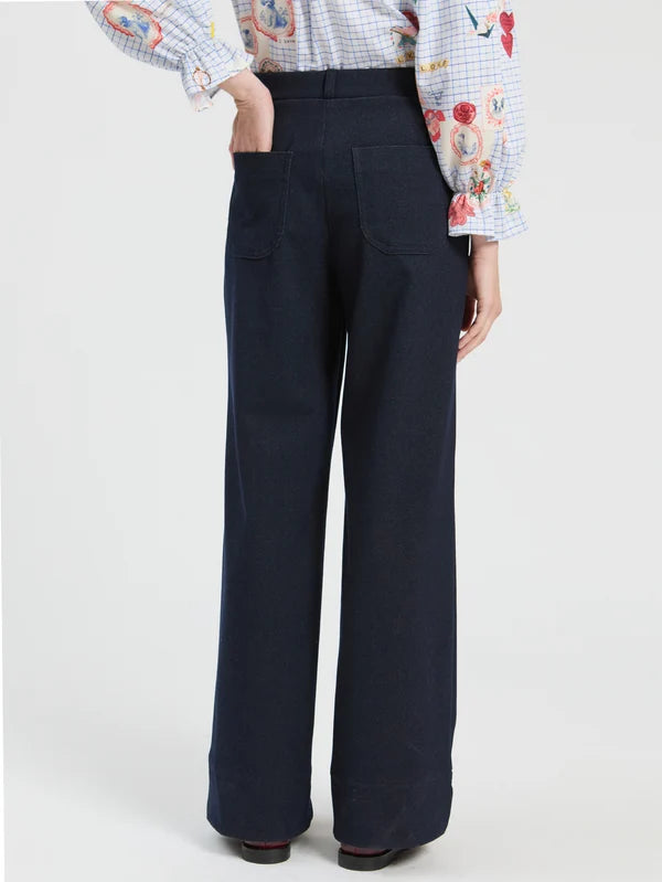 Pantalon Belinda bleu marine
