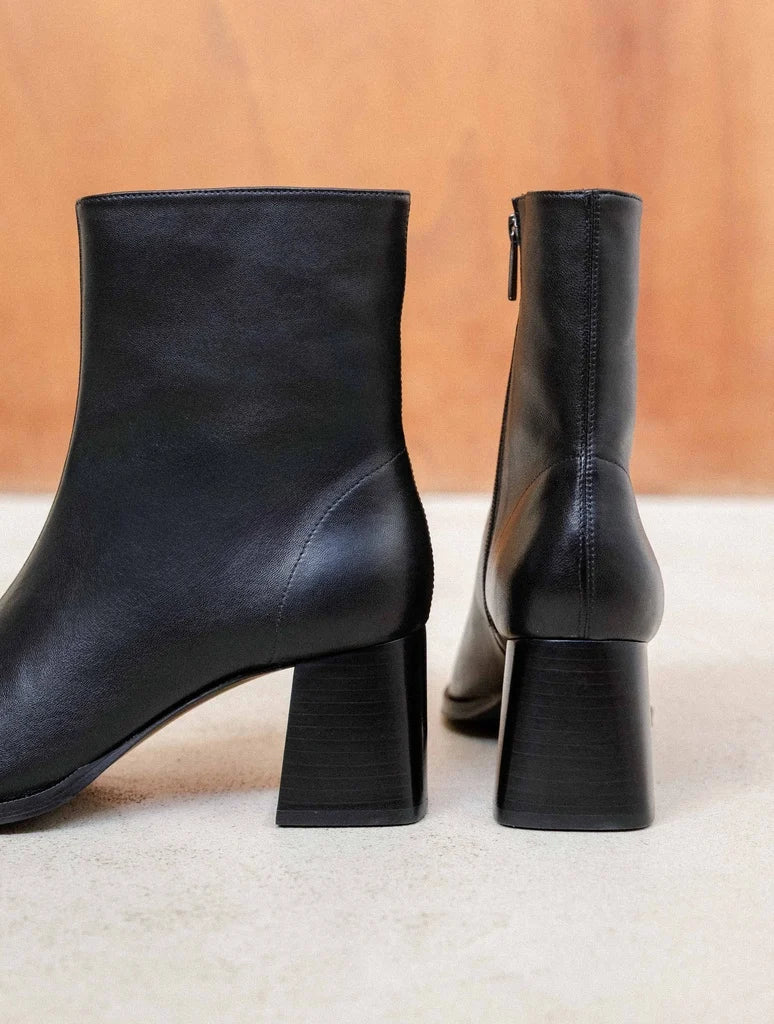 Bottines Marlie noir passion