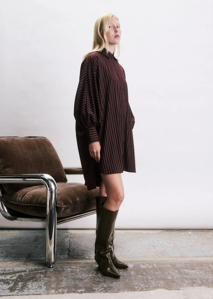 Robe Rhys bordeaux