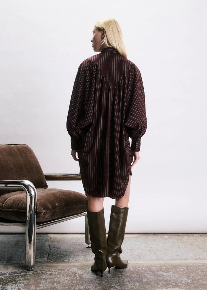 Robe Rhys bordeaux