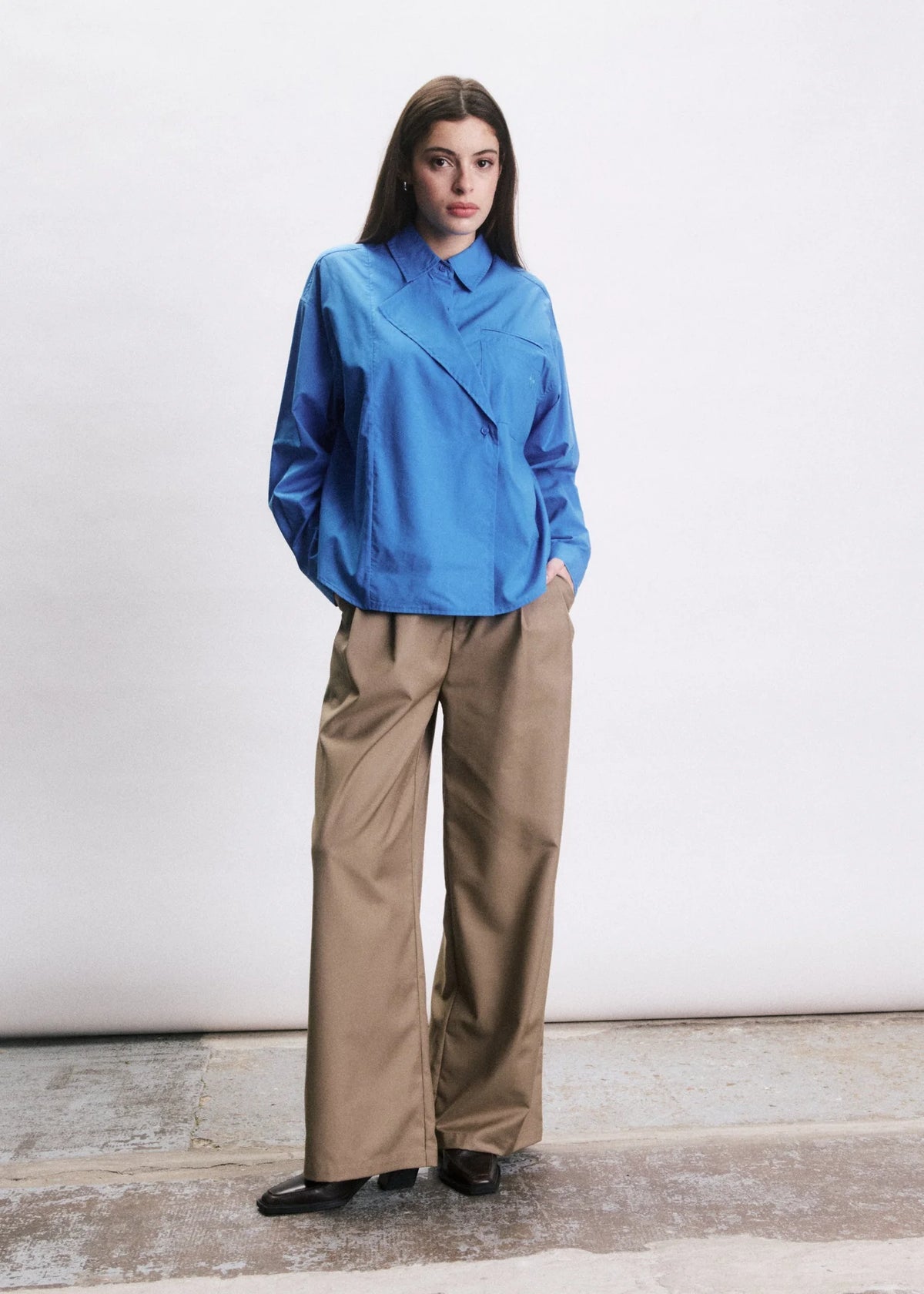 Chemise Gerald bleu azur