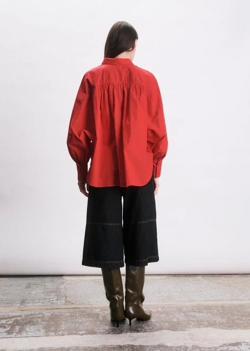 Chemise Gael rouge