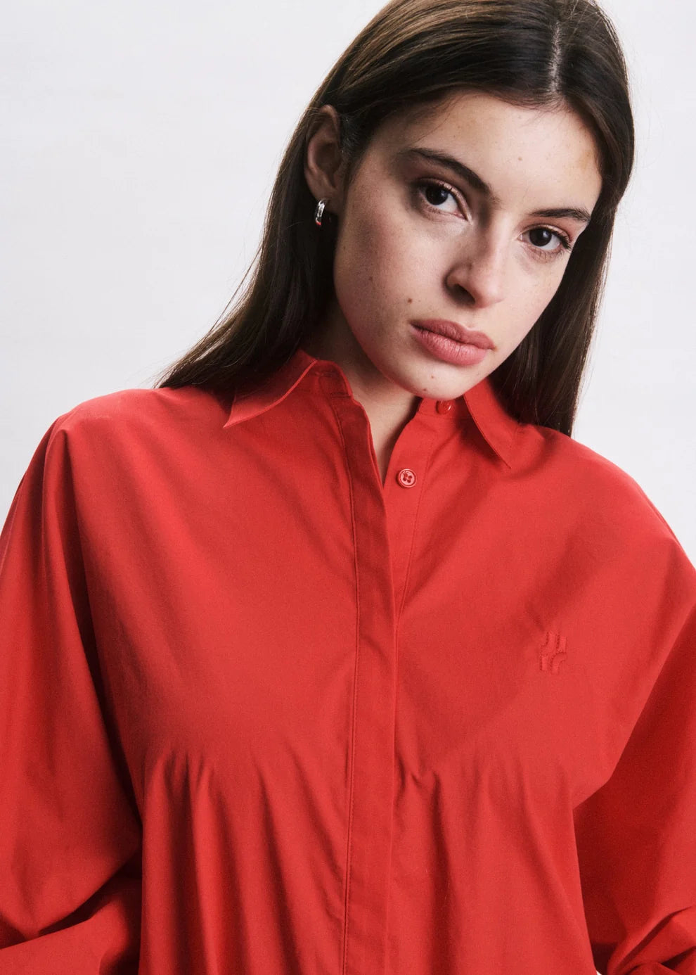 Chemise Gael rouge
