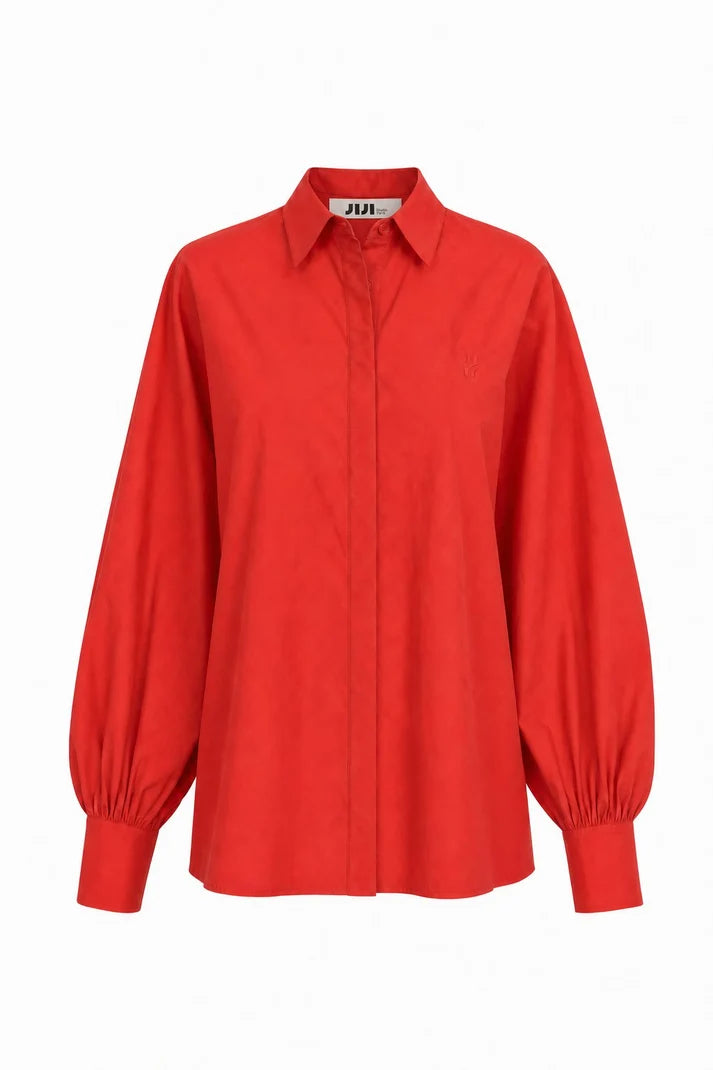 Chemise Gael rouge
