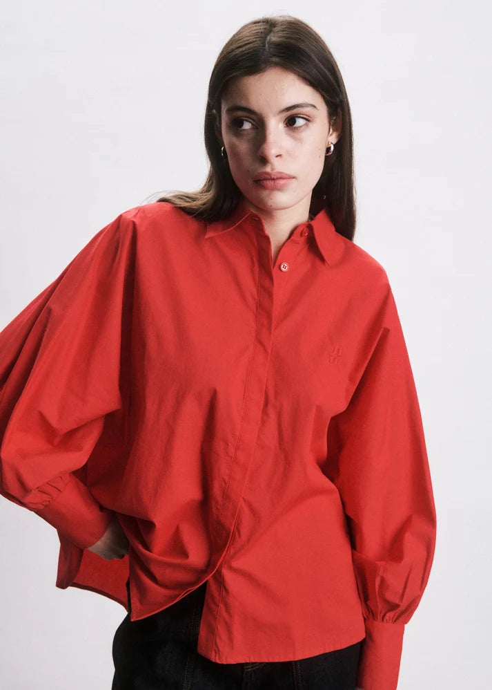 Chemise Gael rouge
