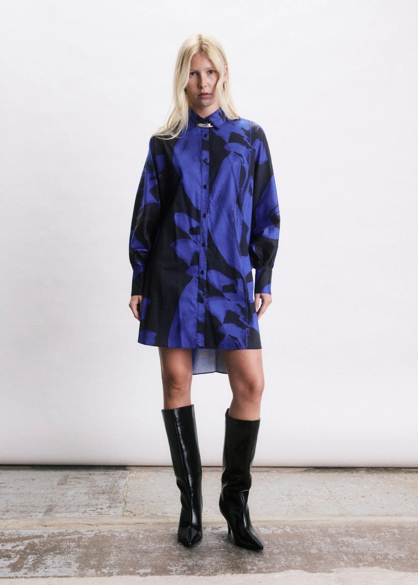 Robe Joel bleu