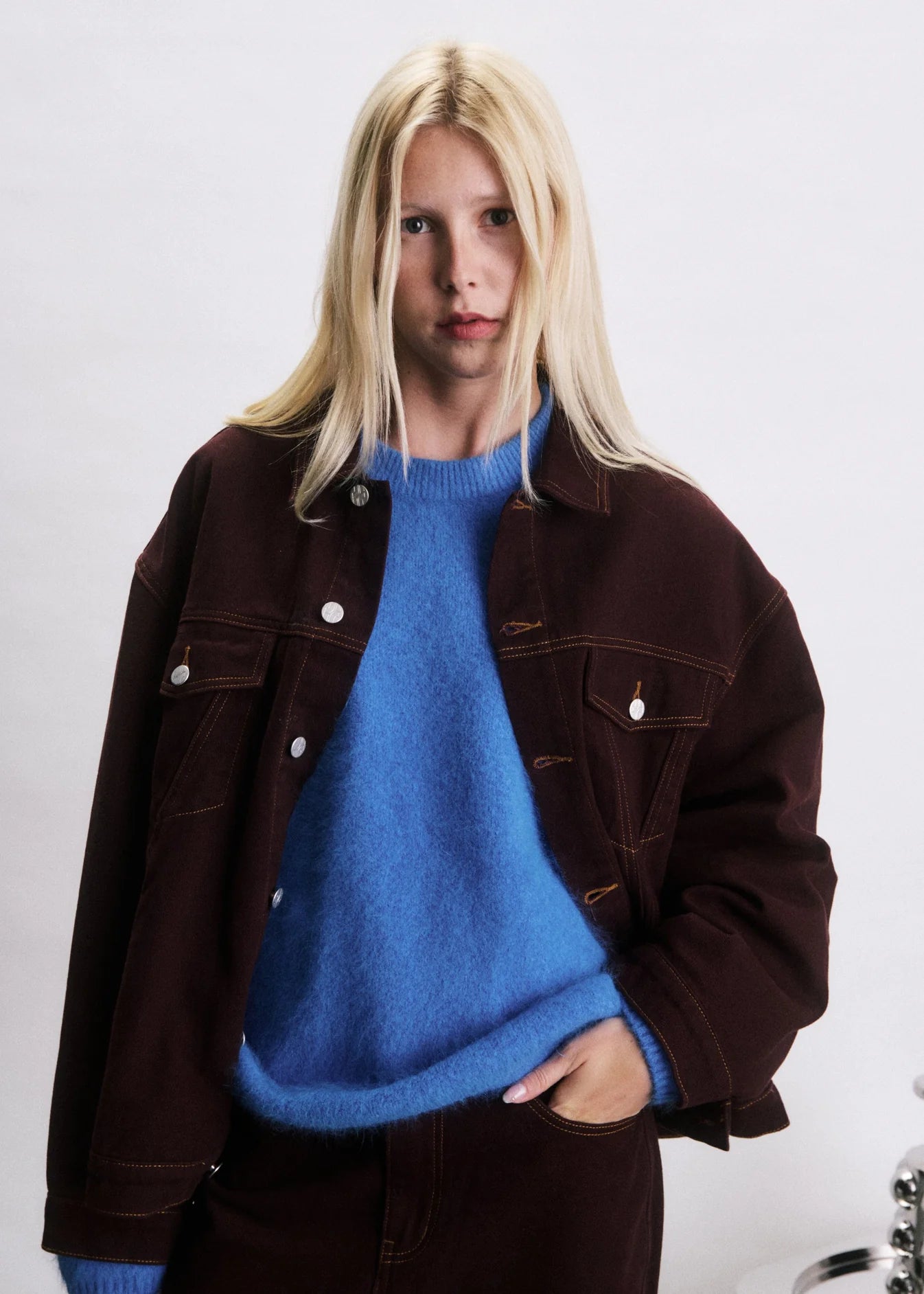 Veste Pedro bordeaux