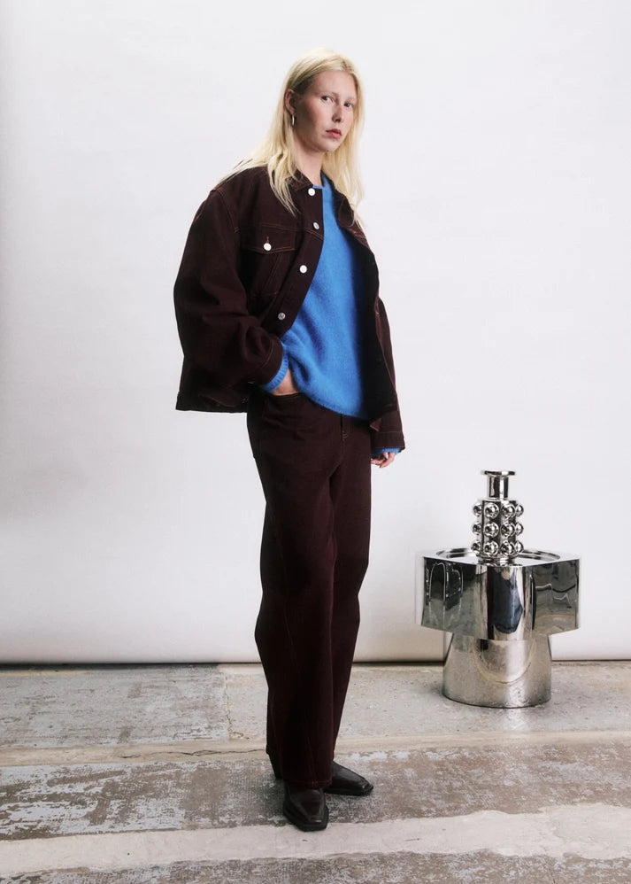 Veste Pedro bordeaux