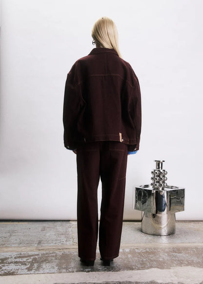 Veste Pedro bordeaux