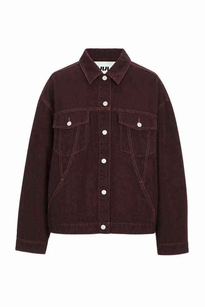 Veste Pedro bordeaux