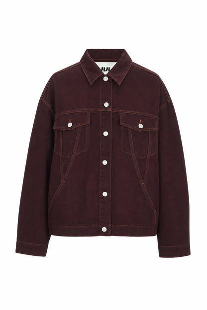 Veste Pedro bordeaux