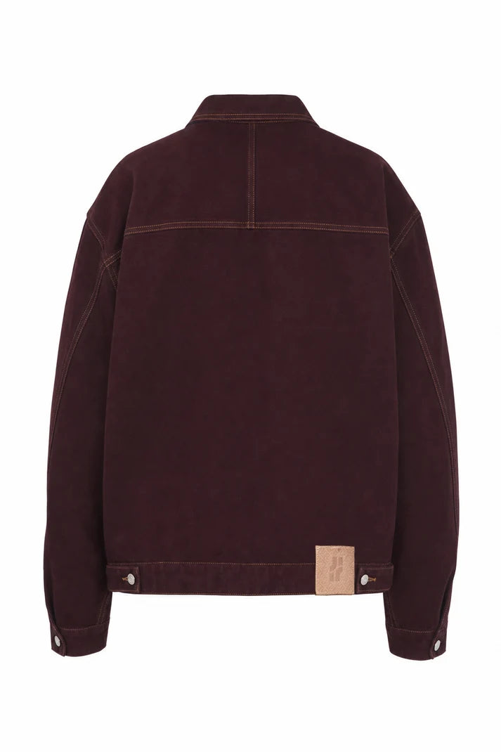 Veste Pedro bordeaux