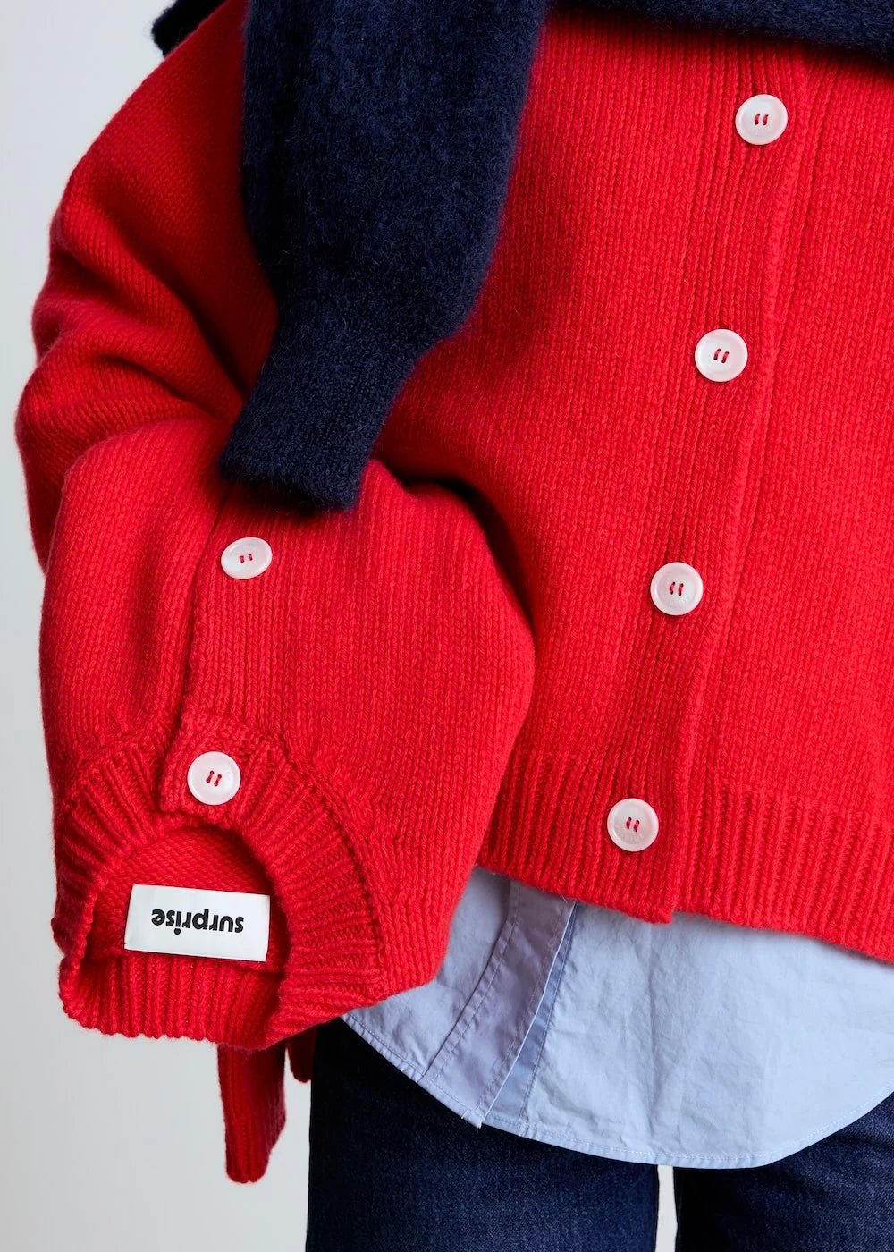 Cardigan Emma rouge