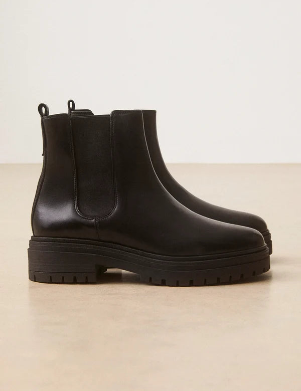 Bottines n°301 cuir noir