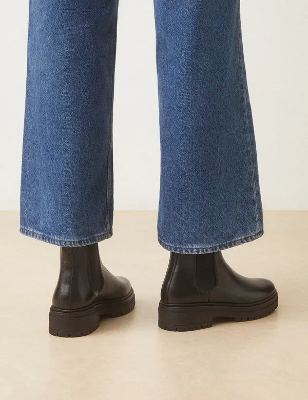 Bottines n°301 cuir noir