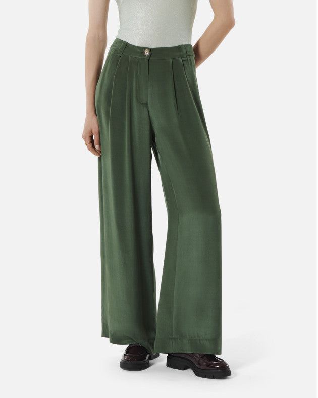 Pantalon long jones vert