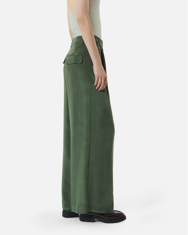 Pantalon long jones vert