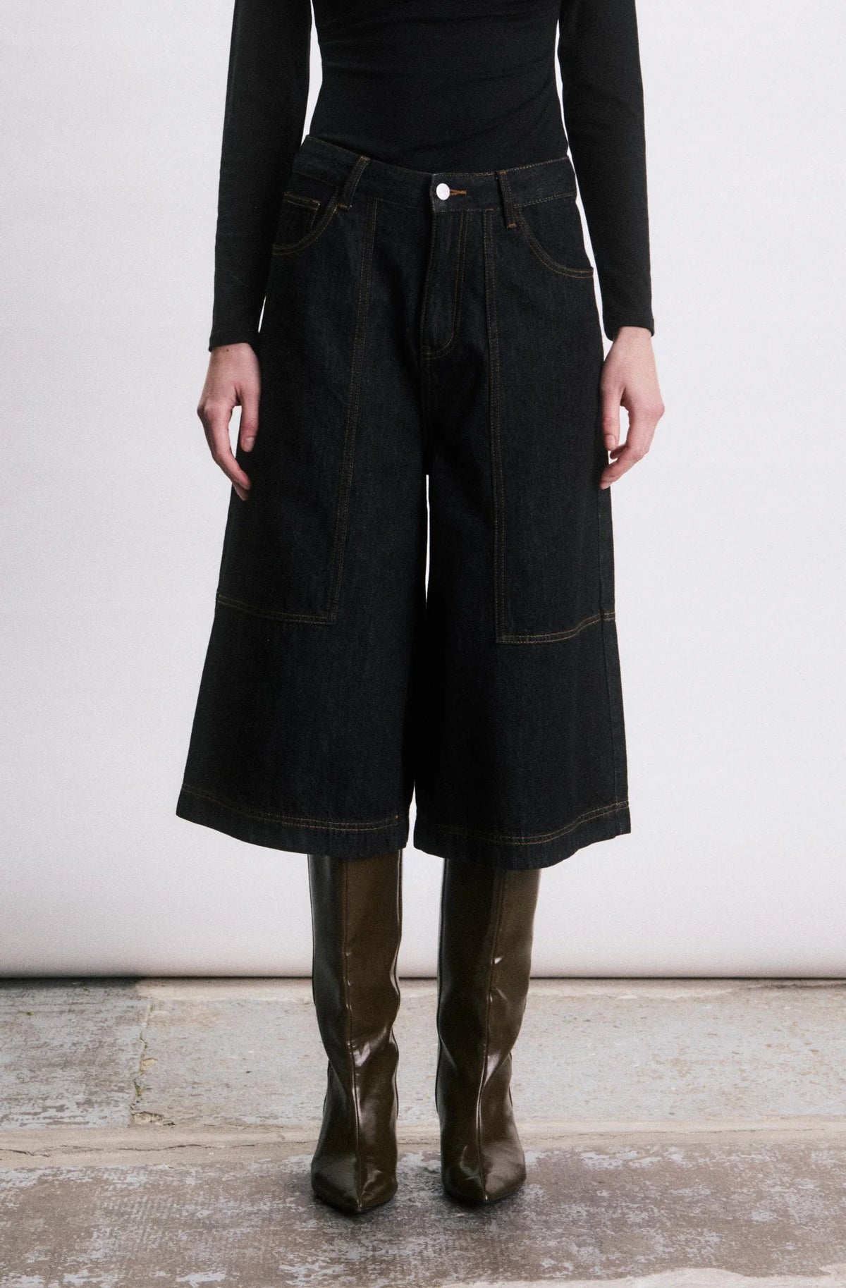 Bermudas Lukas Bleu nuit