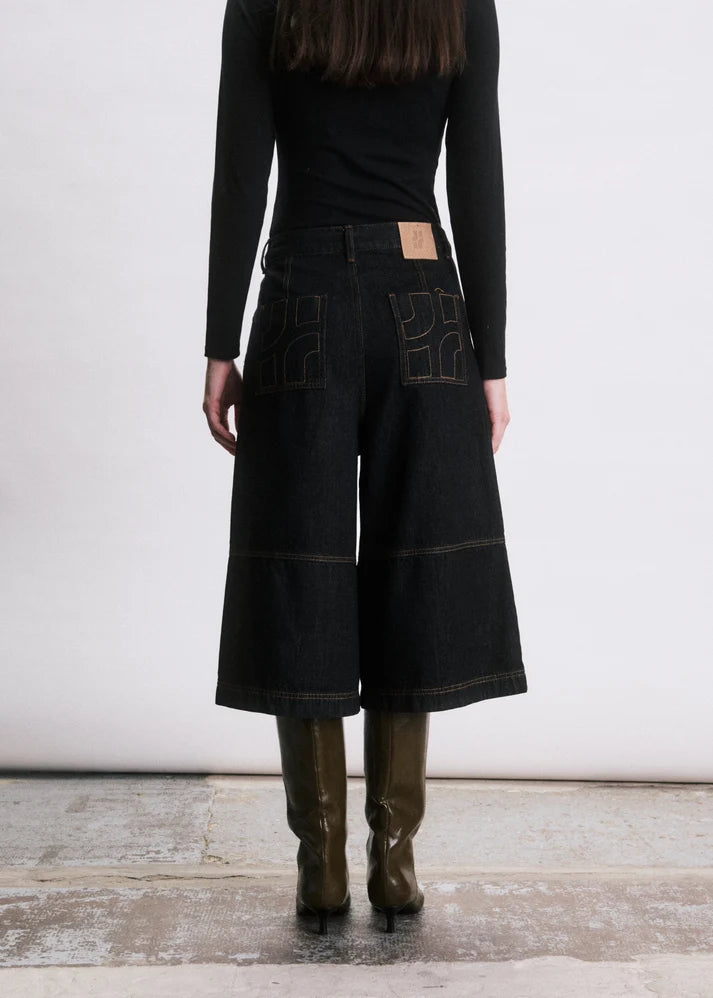 Bermudas Lukas Bleu nuit