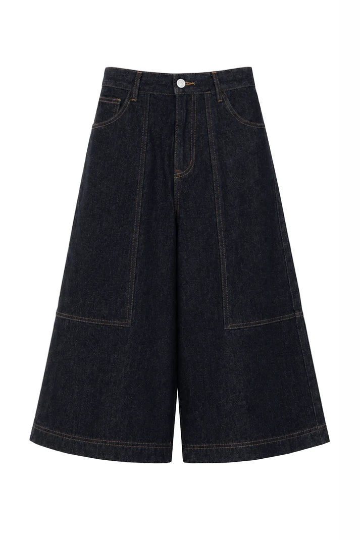 Bermudas Lukas Bleu nuit