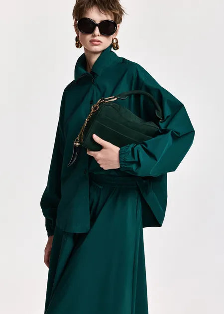 Chemise Kooper vert anglais