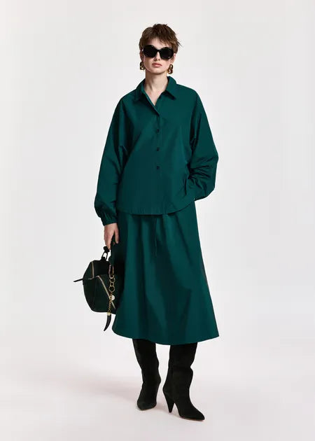Chemise Kooper vert anglais