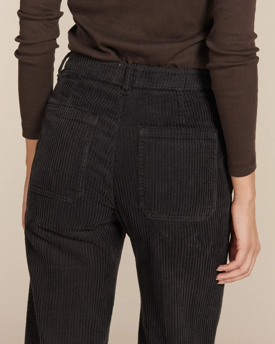 Pantalon swann velours ardoise
