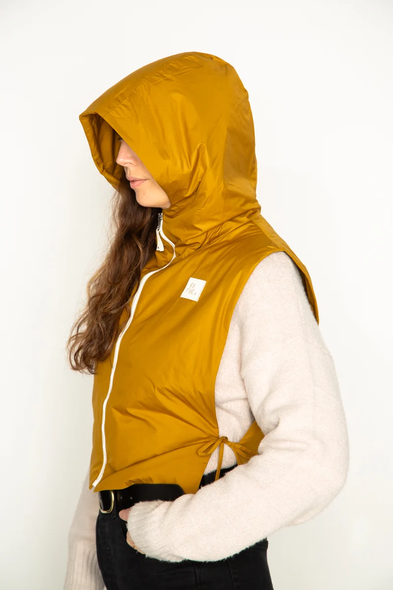 Capuche Caille camel