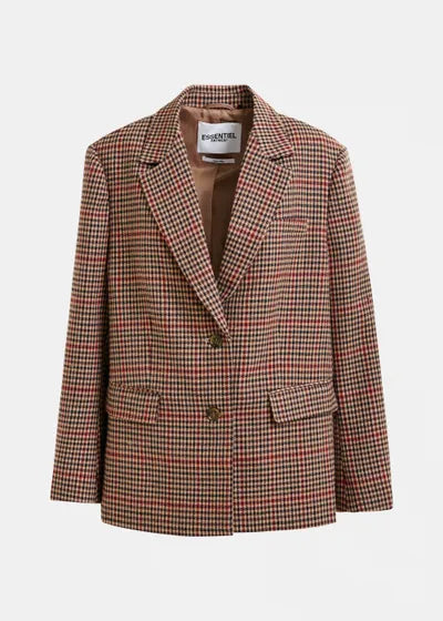 Blazer Irbara à carreaux