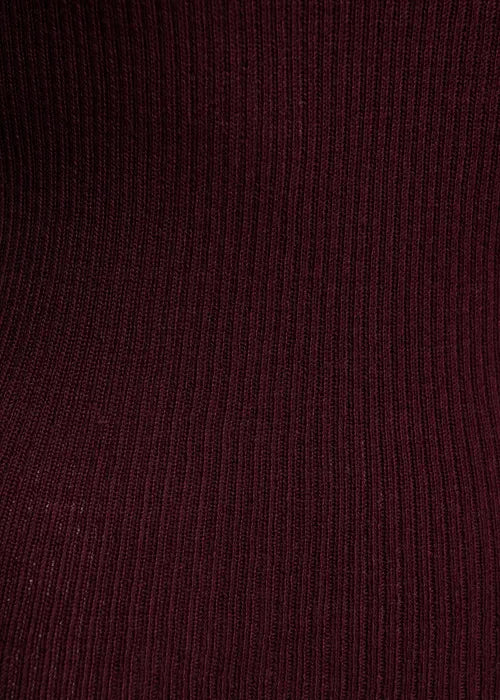 Pull col roulé Kelmuse bordeaux