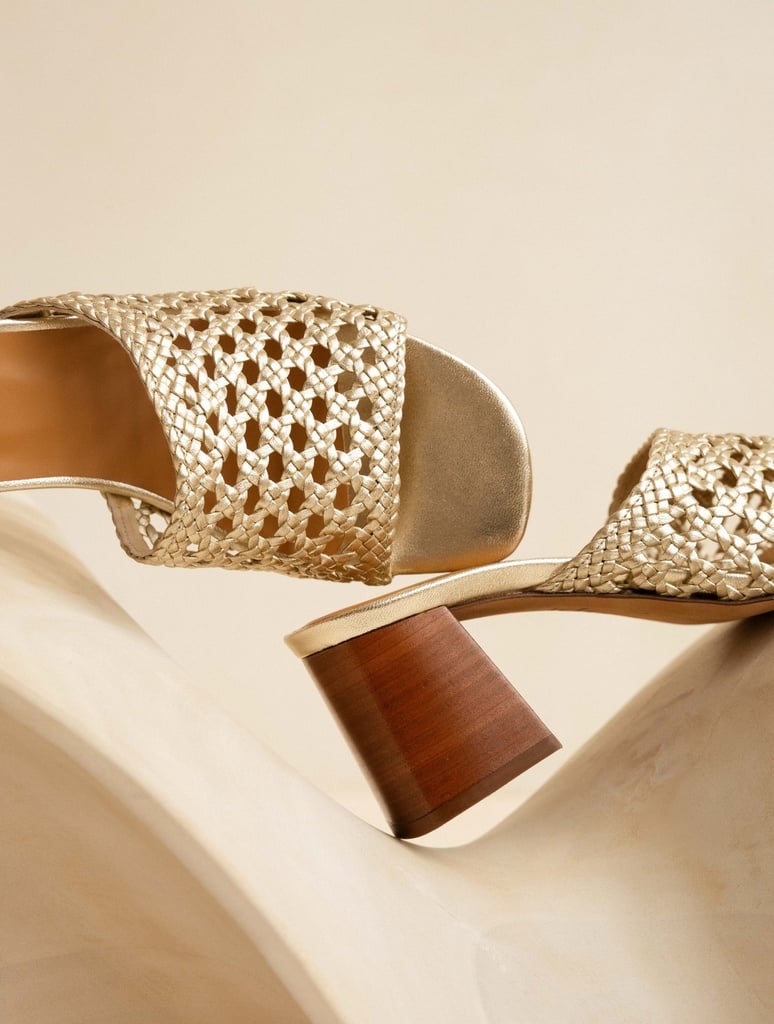 Mules Kelly dorées