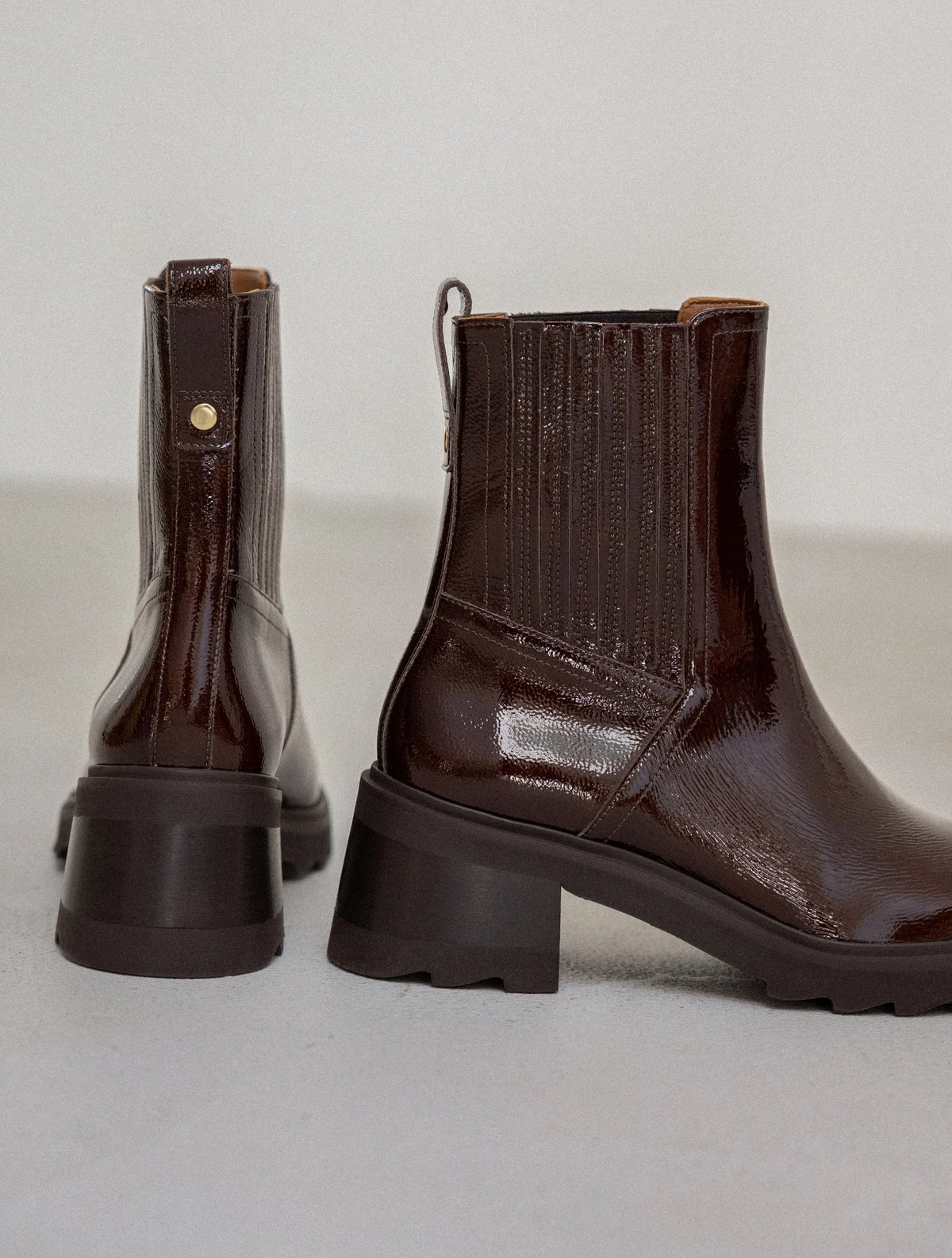 Bottines Lison Ganache