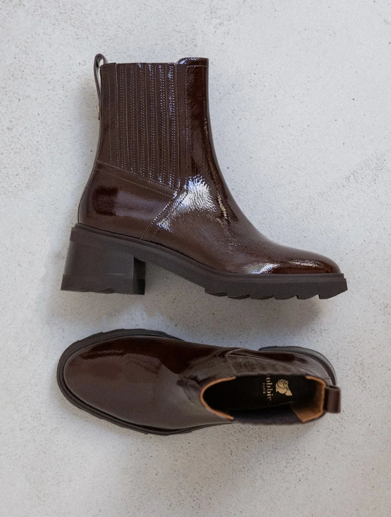 Bottines Lison Ganache