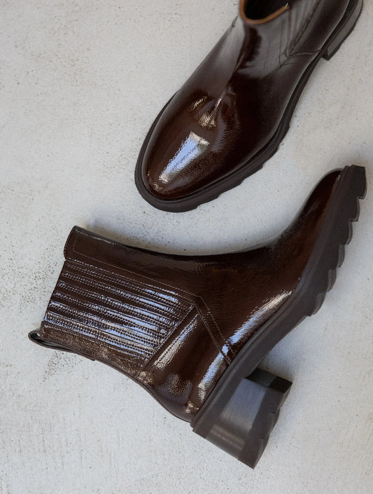 Bottines Lison Ganache