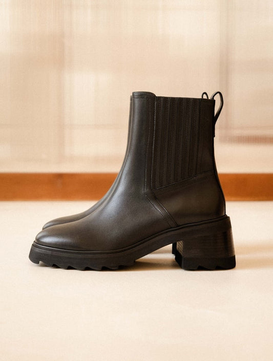 Bottines Lison noir passion