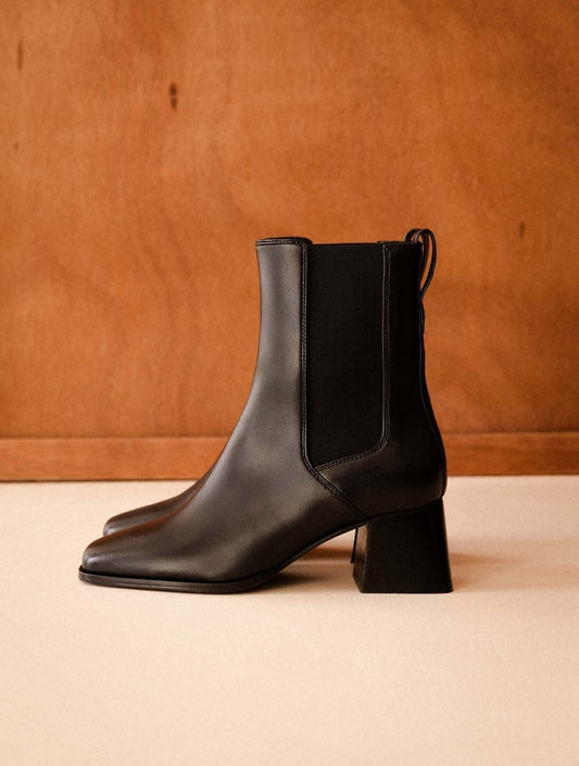 Bottines Loïs noir passion