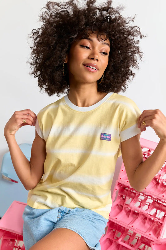 T-shirt Lisa Jaune