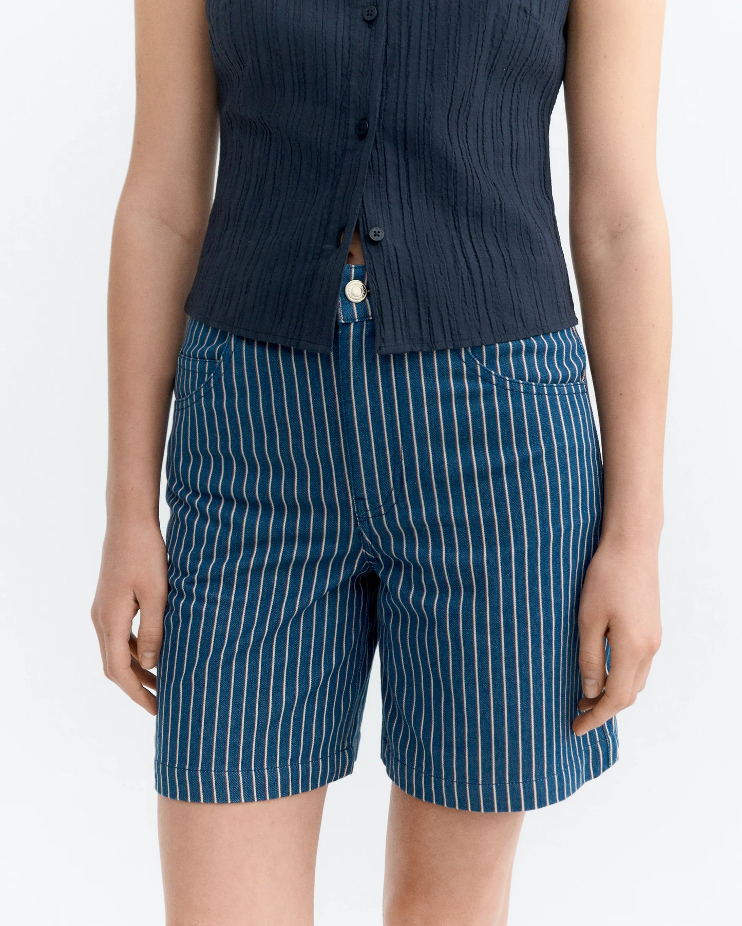 Short Luisa rayé