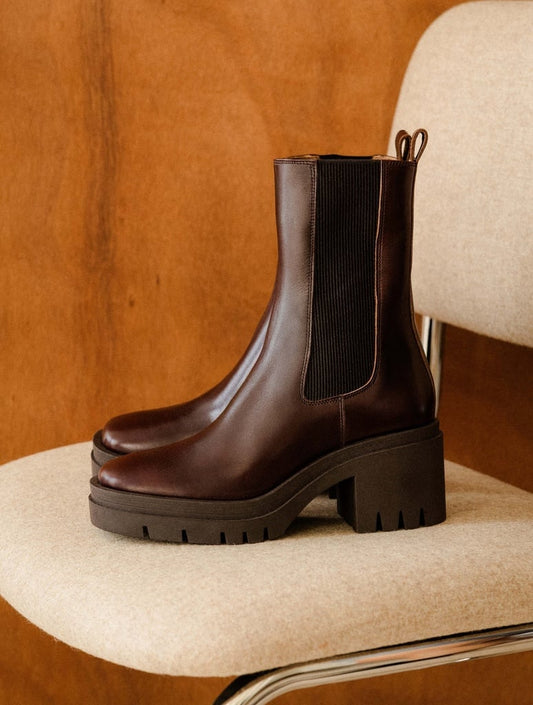 Bottines Mona Irish coffee