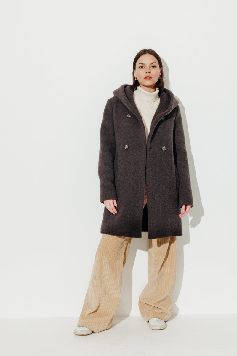 Manteau Ricoux marron