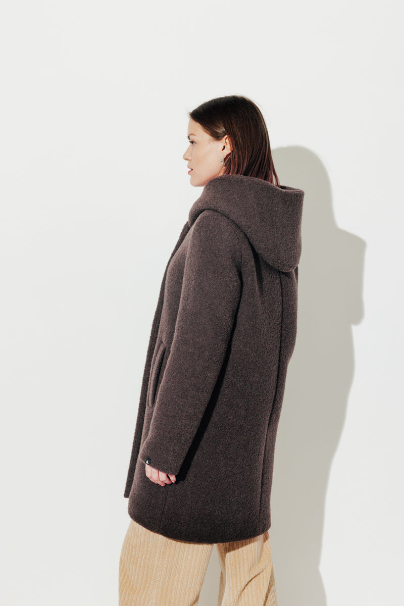 Manteau Ricoux marron