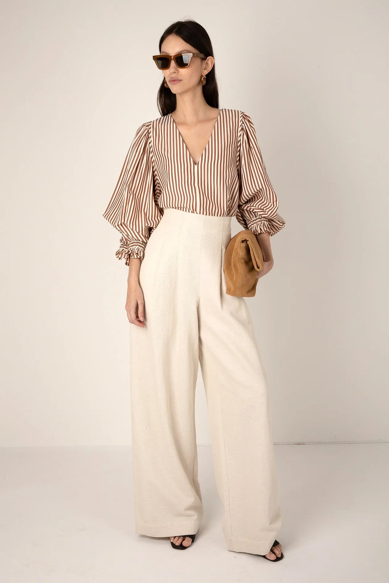 Pantalon Nellie écru