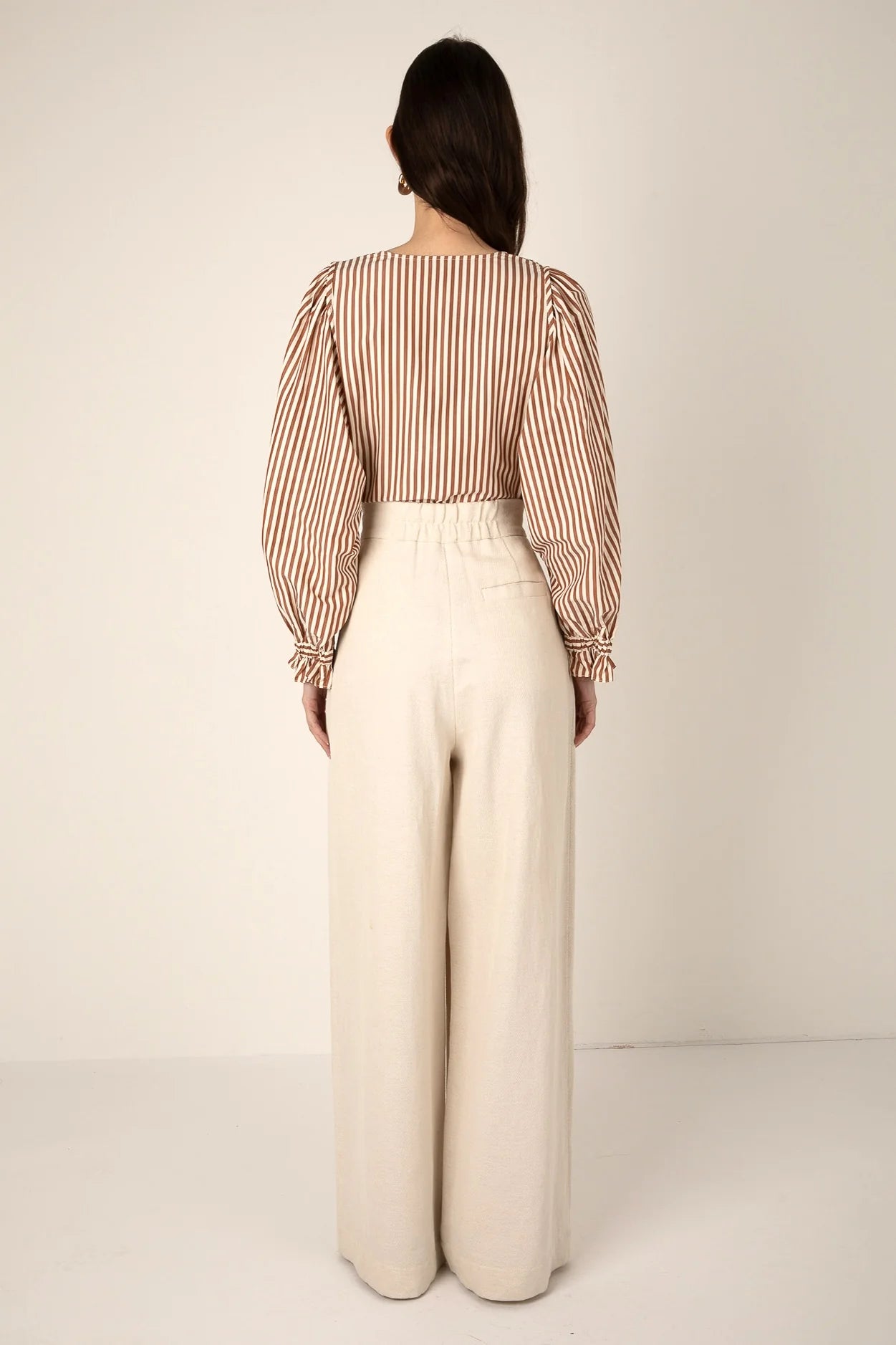 Pantalon Nellie écru